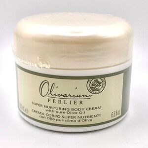 Olivarium Perlier Super Nurturing Body Cream with Pure Olive Oil 6.8 oz Sealed